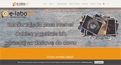 Desktop Screenshot of e-labo.pl